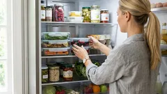 Siivoa jääkaappi nopeasti: 5 vinkkiä siistiin ja hyvin järjestettyyn tilaan