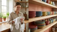 Pitääkö astiat kuivata pesun jälkeen? Mitä tapahtuu, jos ne jätetään märiksi